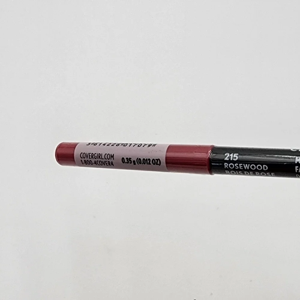 Covergirl Exhibitionist All Day Lip Liner Retractable Tip Rosewood 215 New